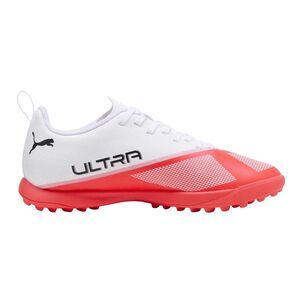 Puma Childrens/Kids Ultra Geometric Pattern Soccer Cleats / White/Red